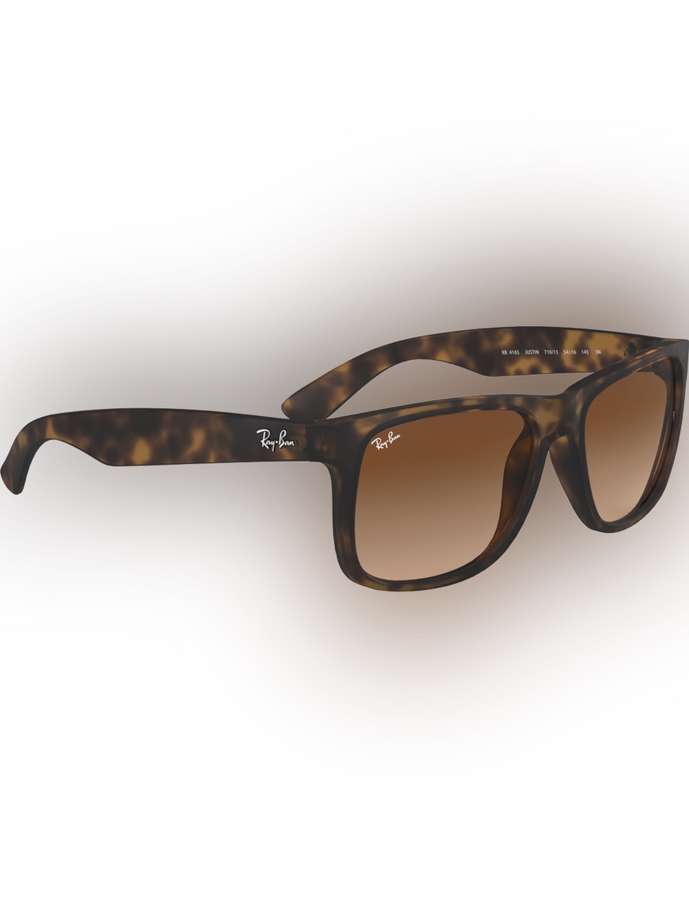 Ray-Ban Justin Sunglasses - Rubber Light Brown